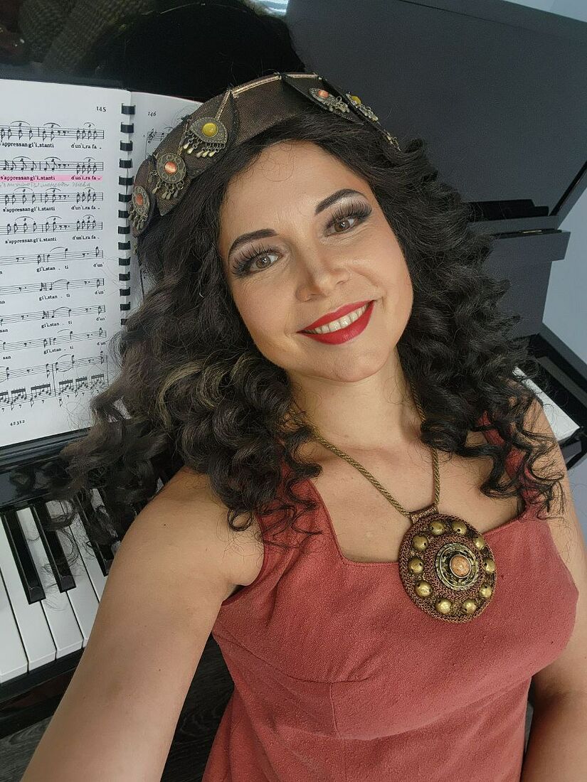 Aleksandra Kovalevich, mezzosoprano, the official page. Pictures. Fenena - "Nabucco"